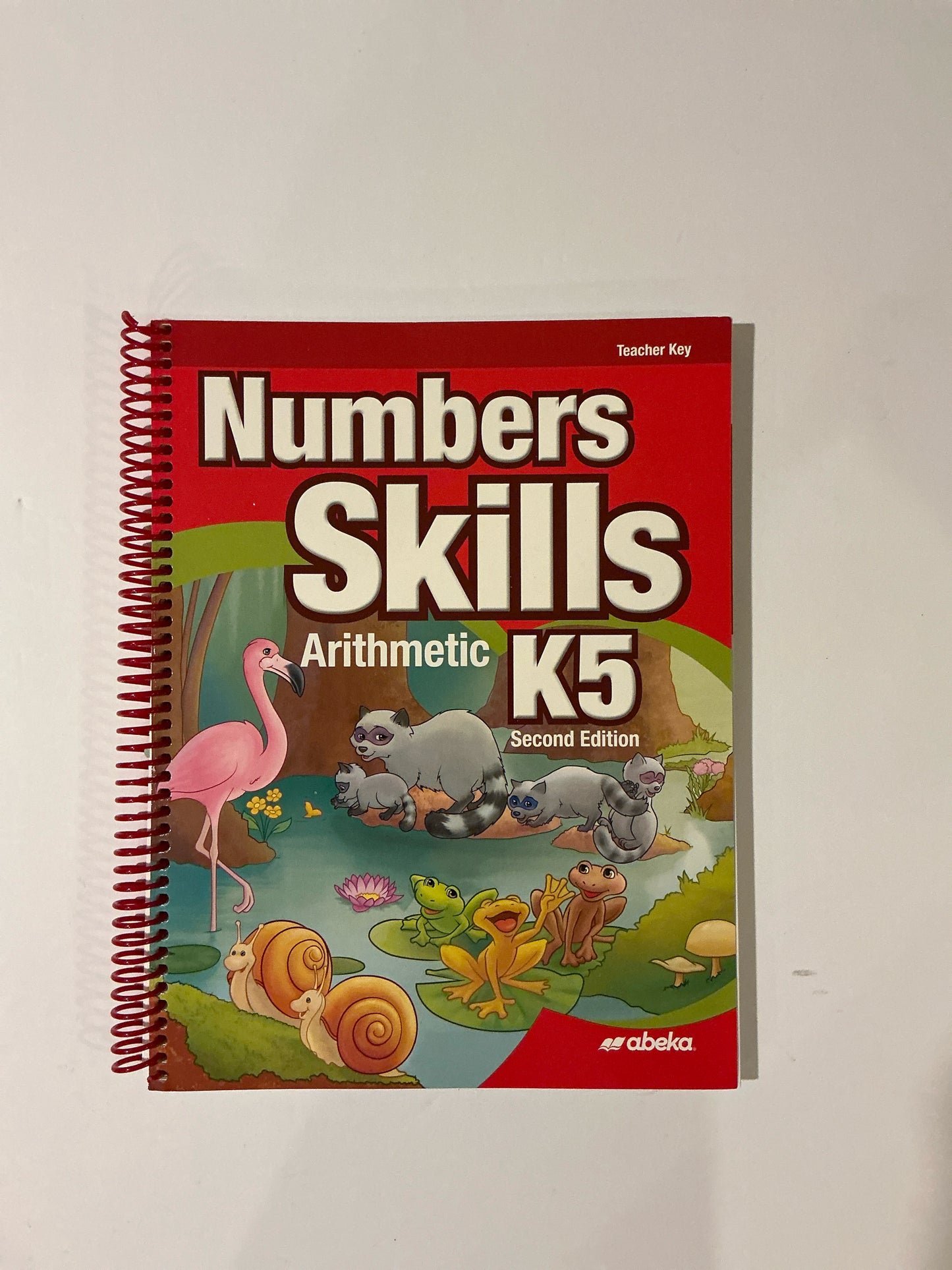 Number Skills  Abeka Teacher Key  Pre-Owned Kindergarten Language Textbooks
