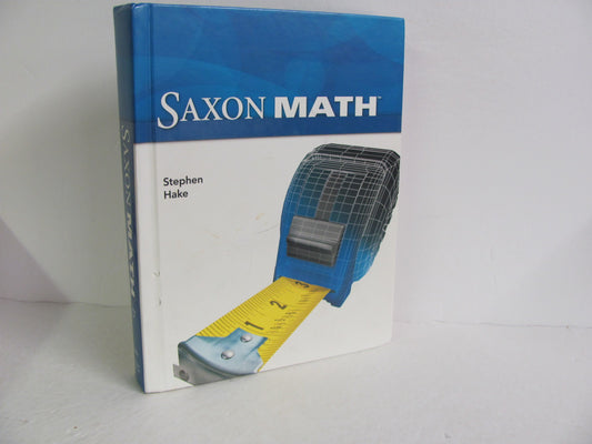 Intermediate 5 Saxon Student Book Pre-Owned Hake 5th Grade Mathematics Textbooks