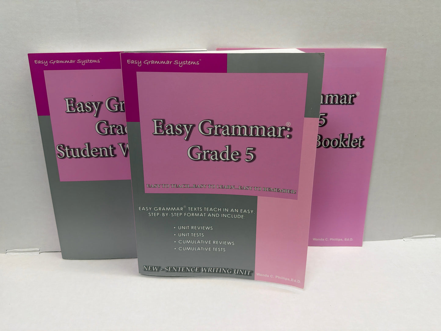 Easy Grammar 5 Easy Grammar Set  Pre-Owned 5th Grade Grammar Textbooks