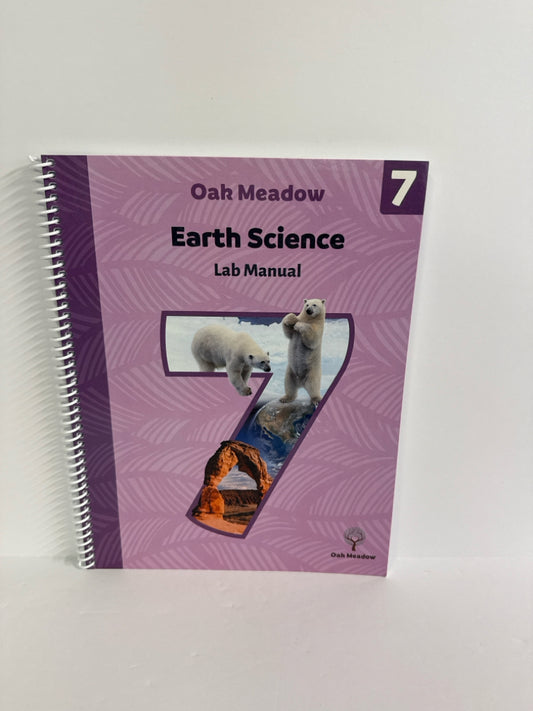 Earth Science Oak Meadow Lab Manual Pre-Owned 7th Grade Science Textbooks