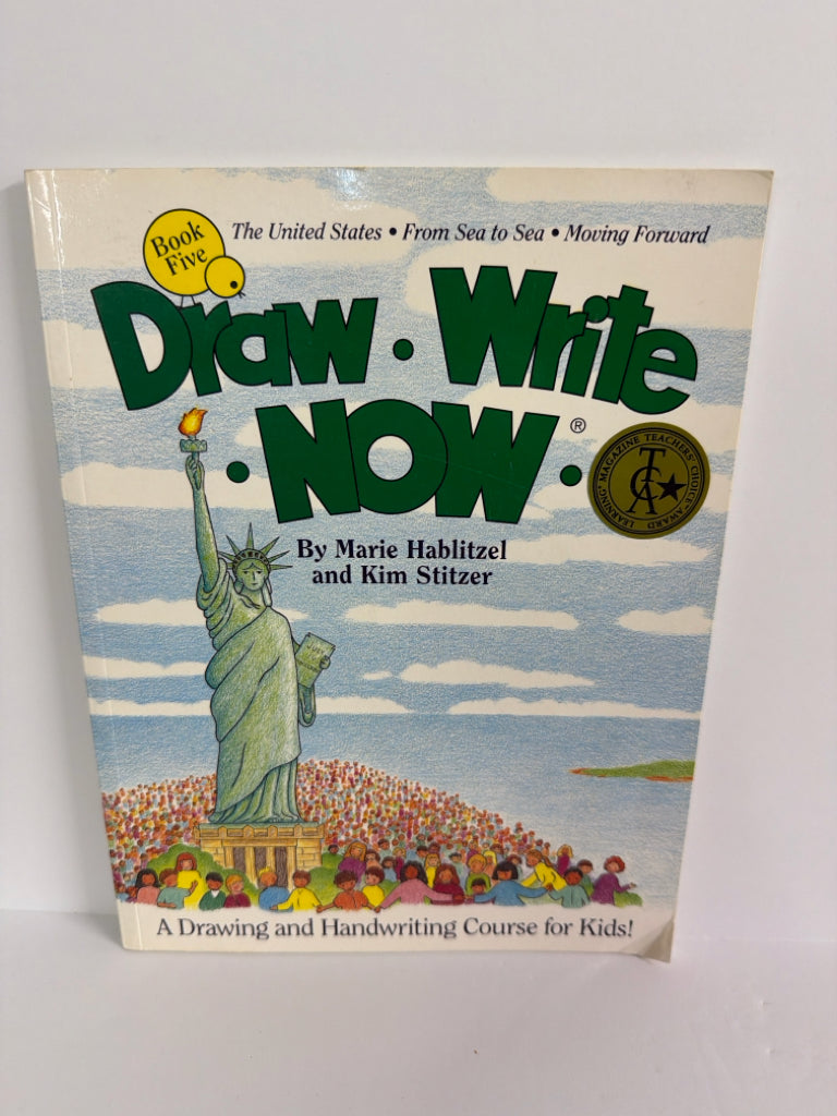 Draw Write Now Book 5 Barker Creek Student Book Pre-Owned Language Textbooks