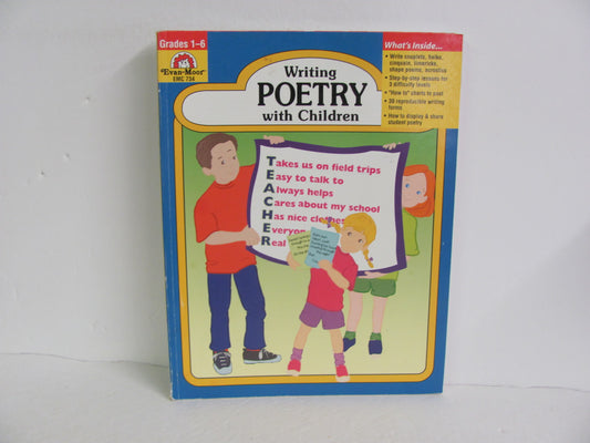 Writing Poetry with Evan-Moor Pre-Owned Elementary Poetry Books