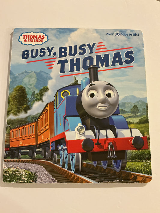 Busy, Busy Thomas Golden Book Pre-Owned Elementary Children's Books