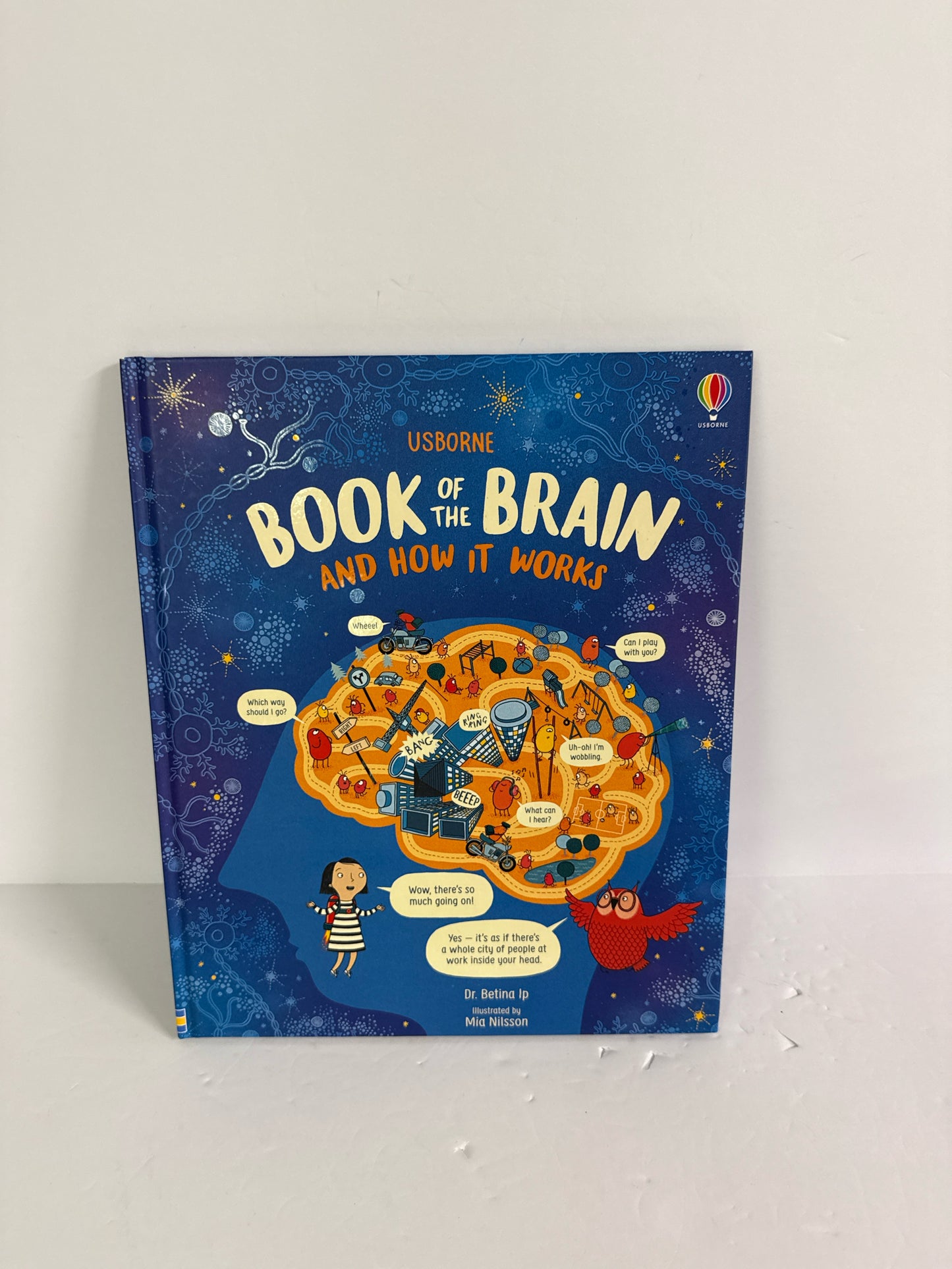 Book of the Brain and How It Works Dr. Betina lp Usborne Hardback Books