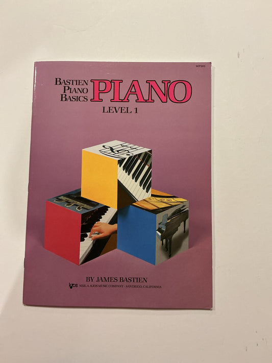 Bastien Piano Basics Kjos Student Book Pre-Owned Music Education Books
