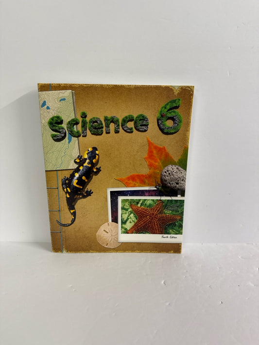 Science 6 BJU Press Student Text  Pre-Owned 6th Grade Science Textbooks