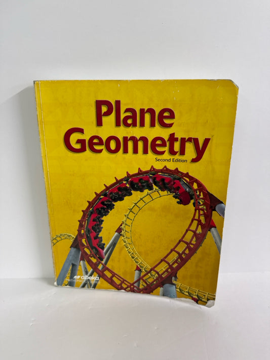 Plane Geometry Abeka Student Book Pre-Owned 11th Grade Mathematics Textbooks