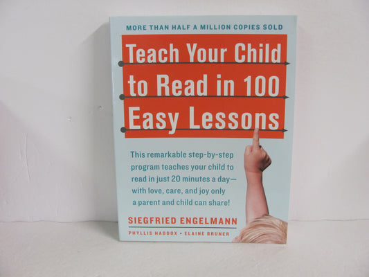 Teach Your Child Simon & Schuster Workbook  Pre-Owned Reading Textbooks