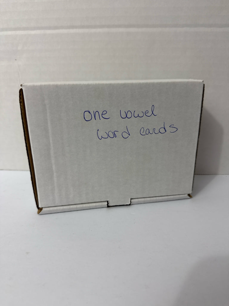 One Vowel Word Cards Abeka Cards Pre-Owned Kindergarten Language Textbooks