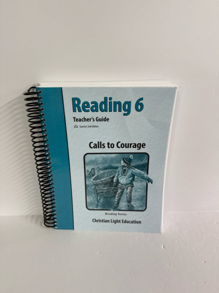 Reading 6 Christian Light Teacher Guide  Pre-Owned 6th Grade Reading Textbooks
