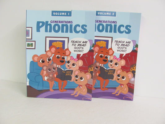 Generations Phonics Generations Set  Pre-Owned 1st Grade Language Textbooks