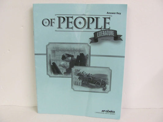 Of People Literature Abeka Answer Key  Pre-Owned 7th Grade Reading Textbooks