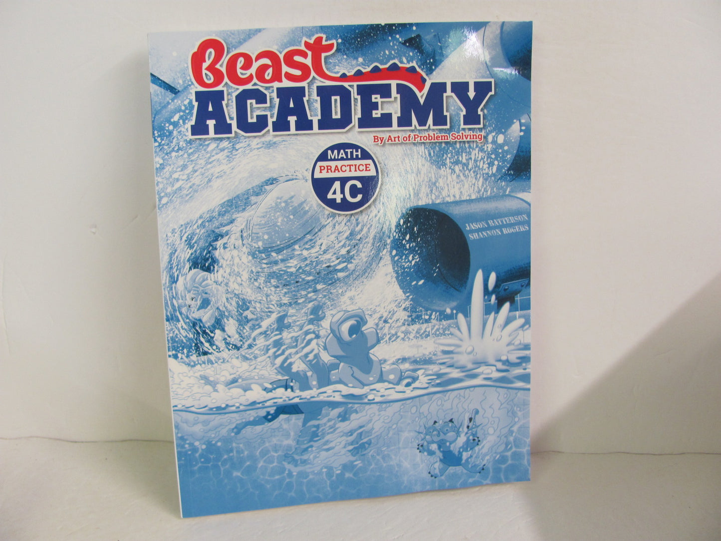 Math Practice 4C Beast Academy Student Book Pre-Owned Mathematics Textbooks
