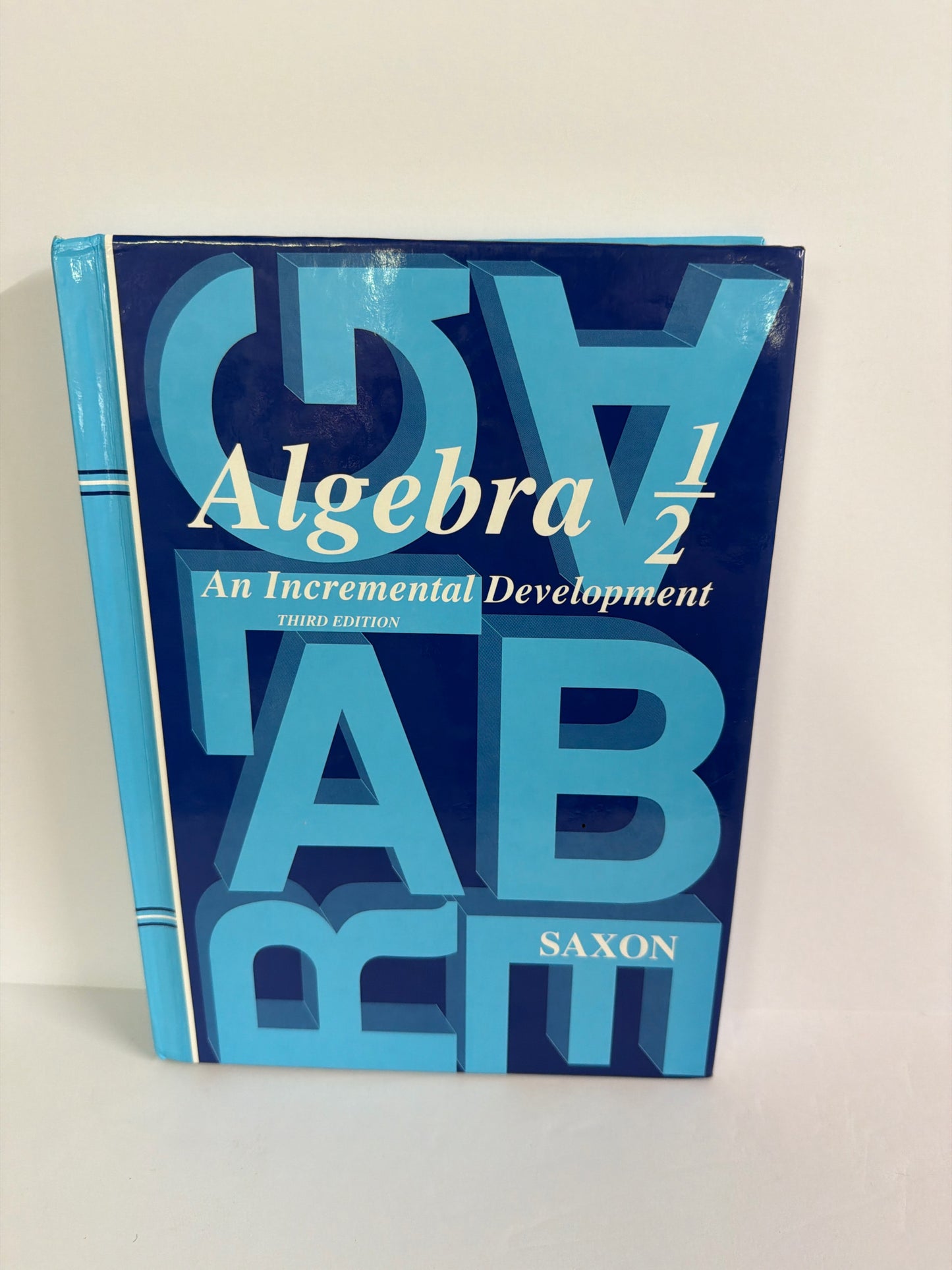 Algebra 1/2 Saxon Student Text  Pre-Owned 7th Grade Mathematics Textbooks