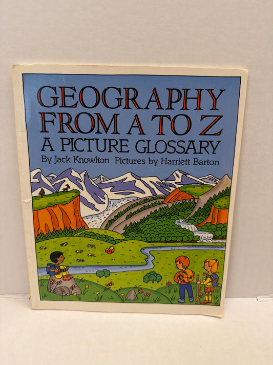 Geography From A to Z Harper Collins Pre-Owned Elementary Geography Textbooks