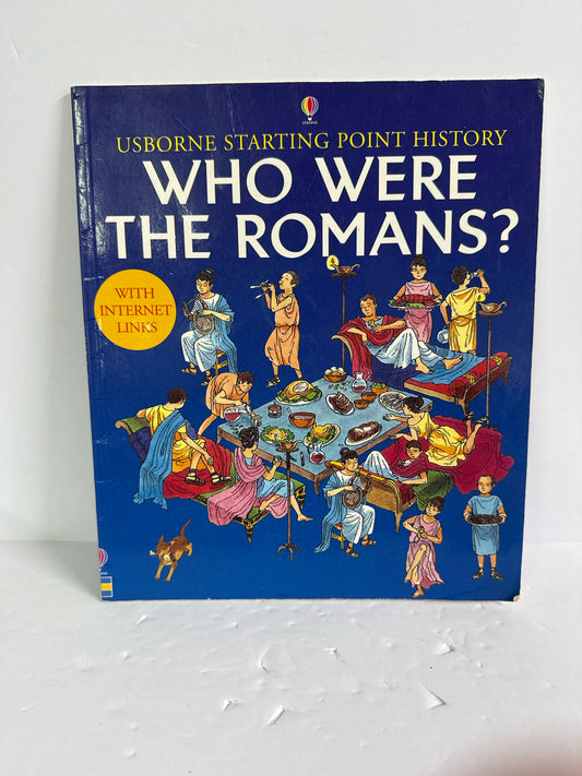 Who Were the Romans Usborne Pre-Owned Elementary Ancient Egypt/Rome/Greece