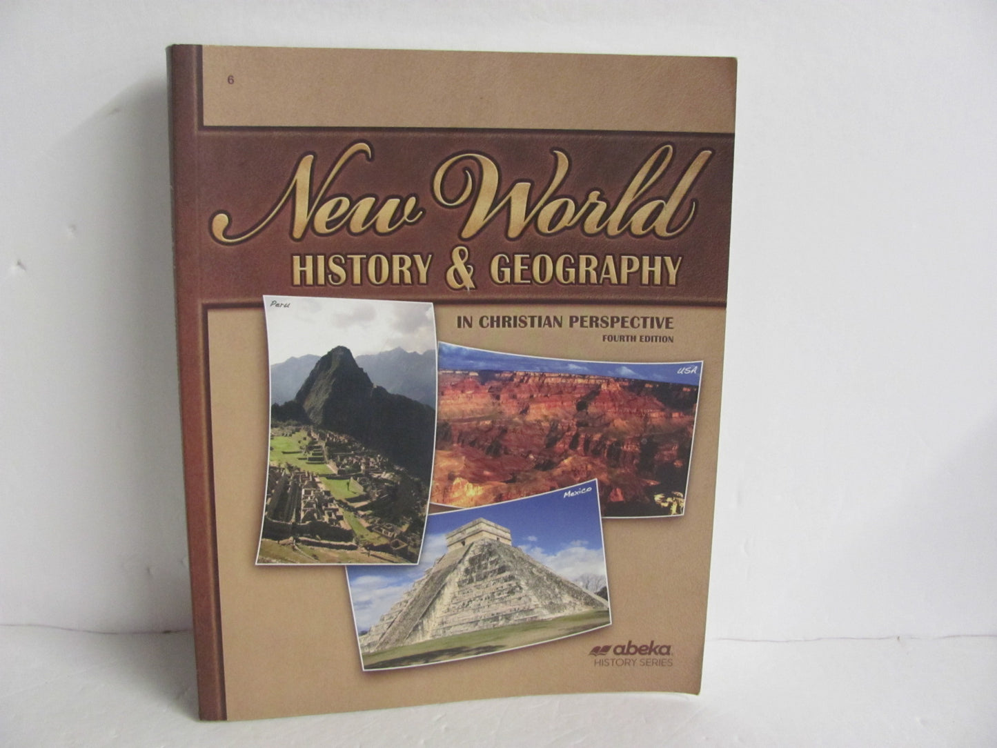 New World History Abeka Student Book Pre-Owned 6th Grade History Textbooks