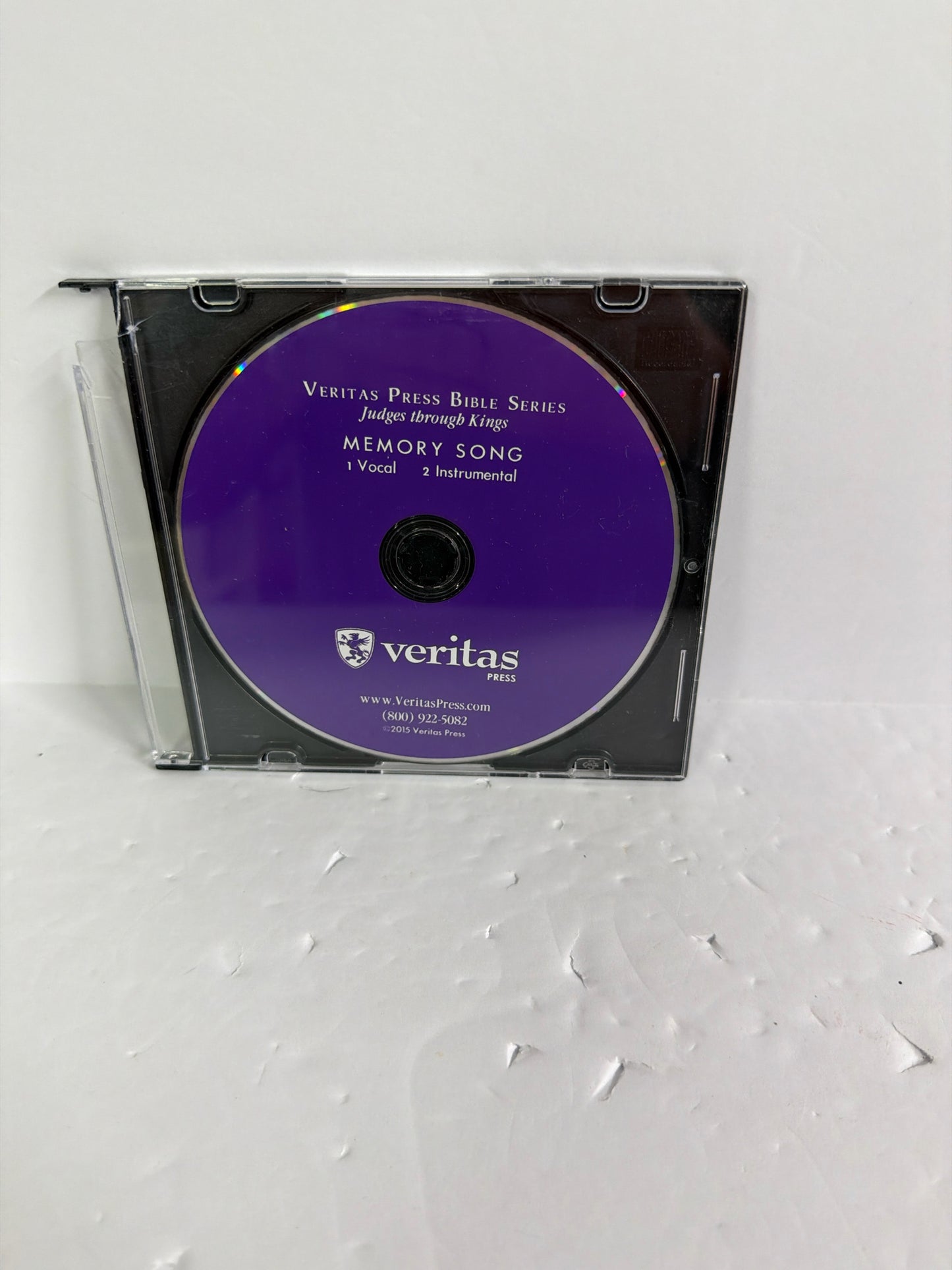 Judges through Kings Veritas Press Audio CDs Pre-Owned Bible Textbooks