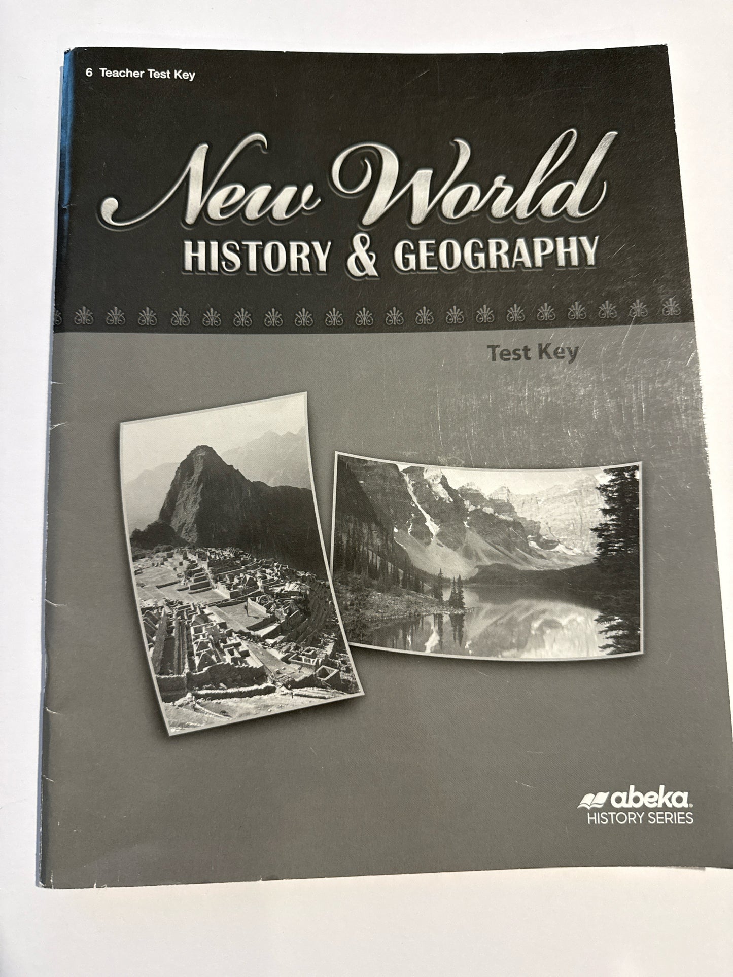 New World History Abeka Test Key Pre-Owned 6th Grade History Textbooks