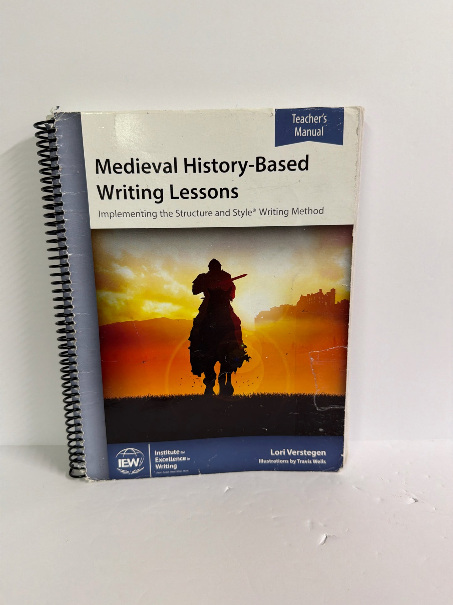 Medieval History Based Writing IEW Teacher Manual  Pre-Owned IEW Writing Books