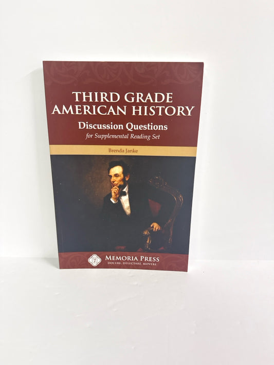 Third Grade American History Memoria Press 3rd Grade Memoria Press