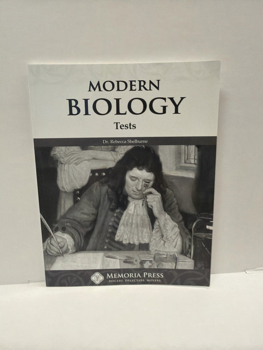 Modern Biology Memoria Press Tests  Pre-Owned High School Science Textbooks