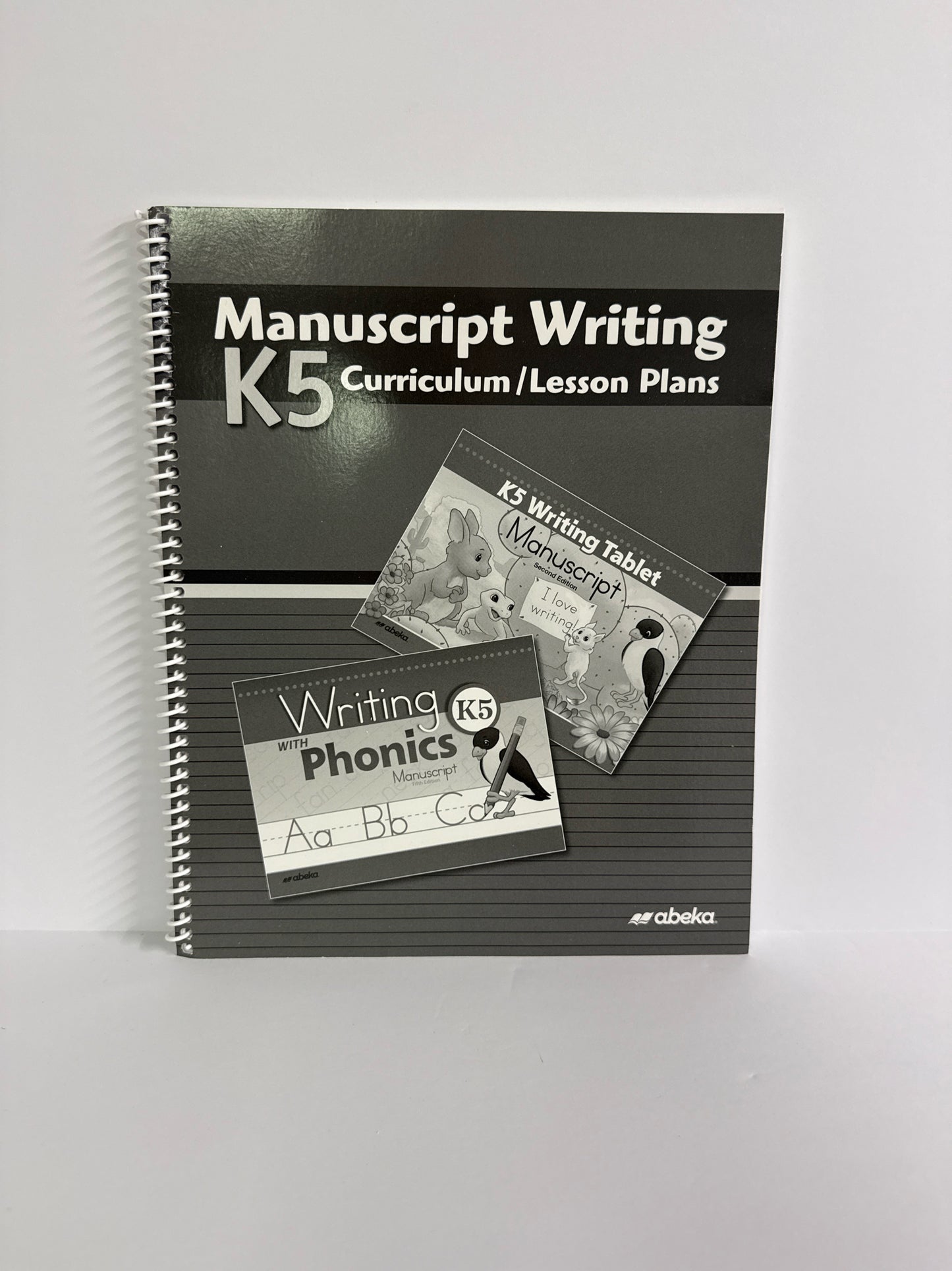 Manuscript Writing K5 Abeka Curriculum/Lesson Plan Pre-Owned Penmanship Books