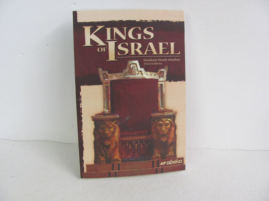 Kings of Israel Abeka Student Book Pre-Owned 9th Grade Bible Textbooks