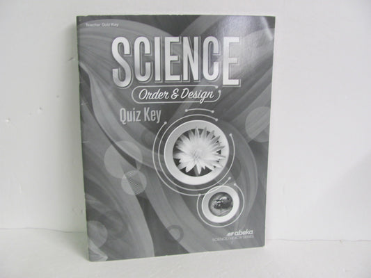 Order & Design Abeka Quiz Key Pre-Owned 7th Grade Science Textbooks