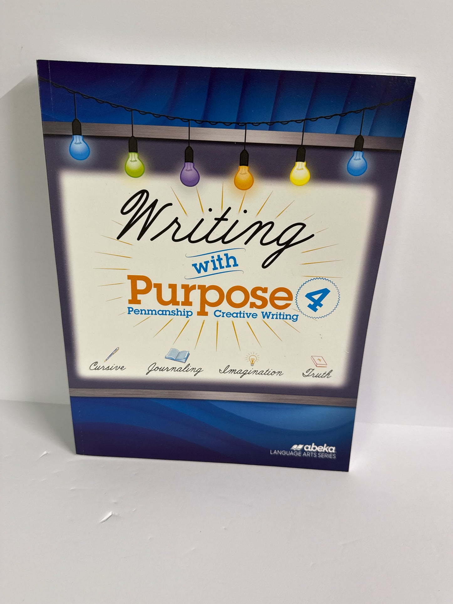 Writing with Purpose Abeka Student Workbook Pre-Owned 4th Grade Penmanship Books