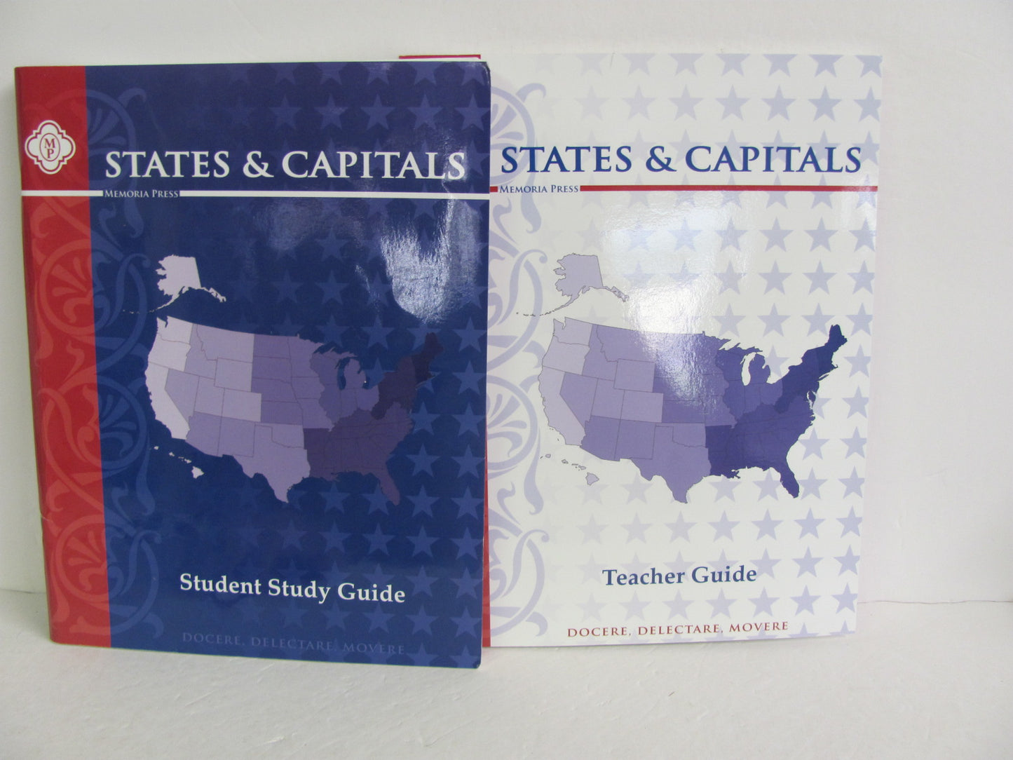 States and Capitals Memoria Press Set  Pre-Owned Elementary State History Books