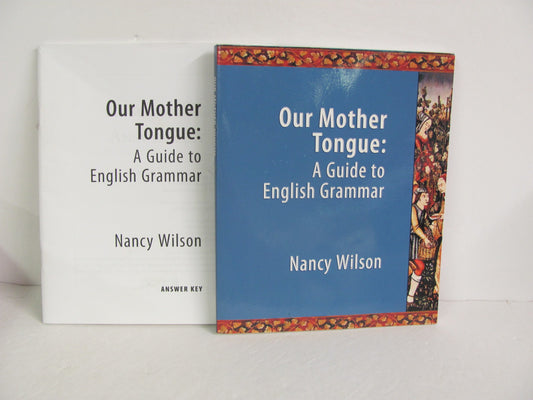 Our Mother Tongue Canon Press Set  Pre-Owned Wilson Language Textbooks