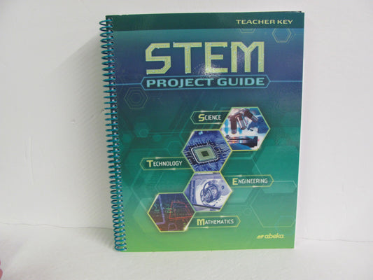Stem Project Guide Abeka Teacher Key  Pre-Owned 9th Grade Science Textbooks