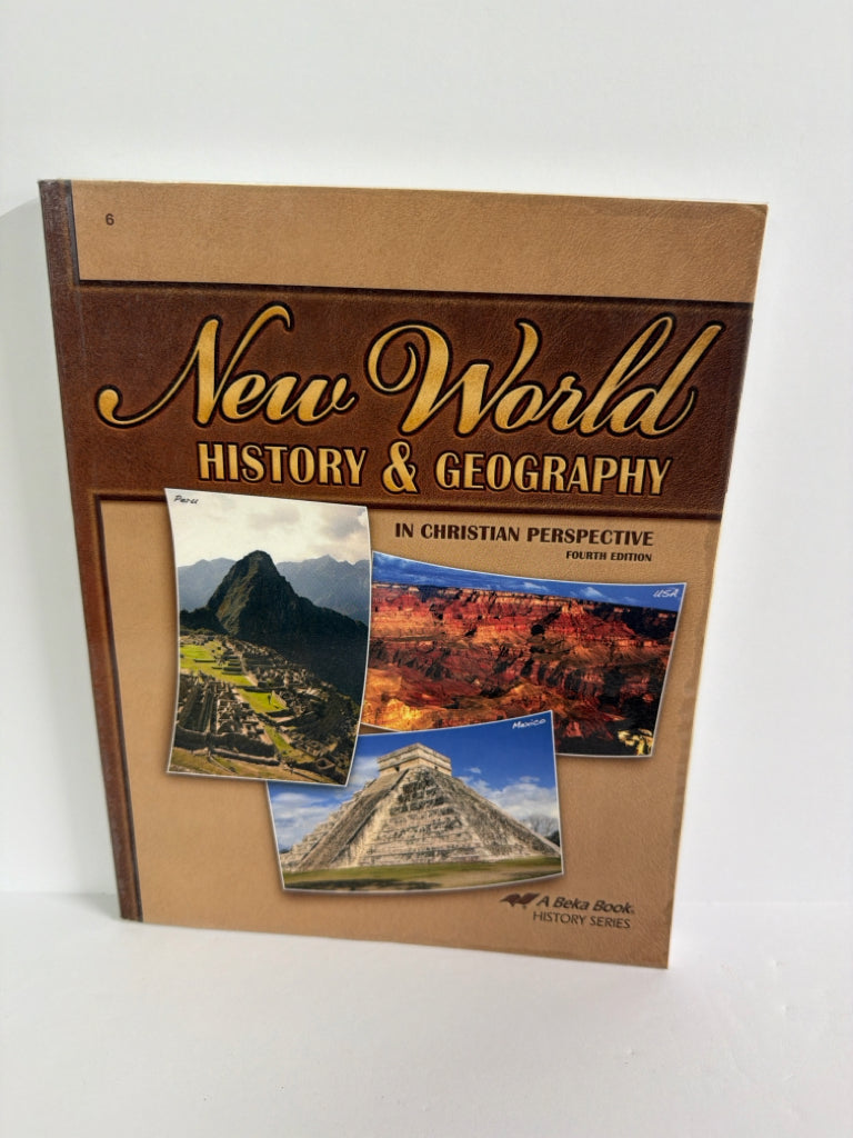 New World History & Geography Abeka Student Text  Pre-Owned History Textbooks