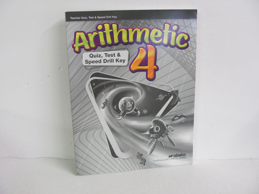 Arithmetic 4 Abeka Quiz/Test Key  Pre-Owned 4th Grade Mathematics Textbooks