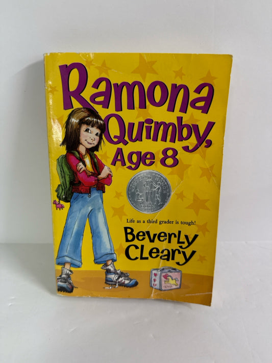 Ramona Quimby, Age 8 Beverly Cleary HarperTrophy Juvenile Books
