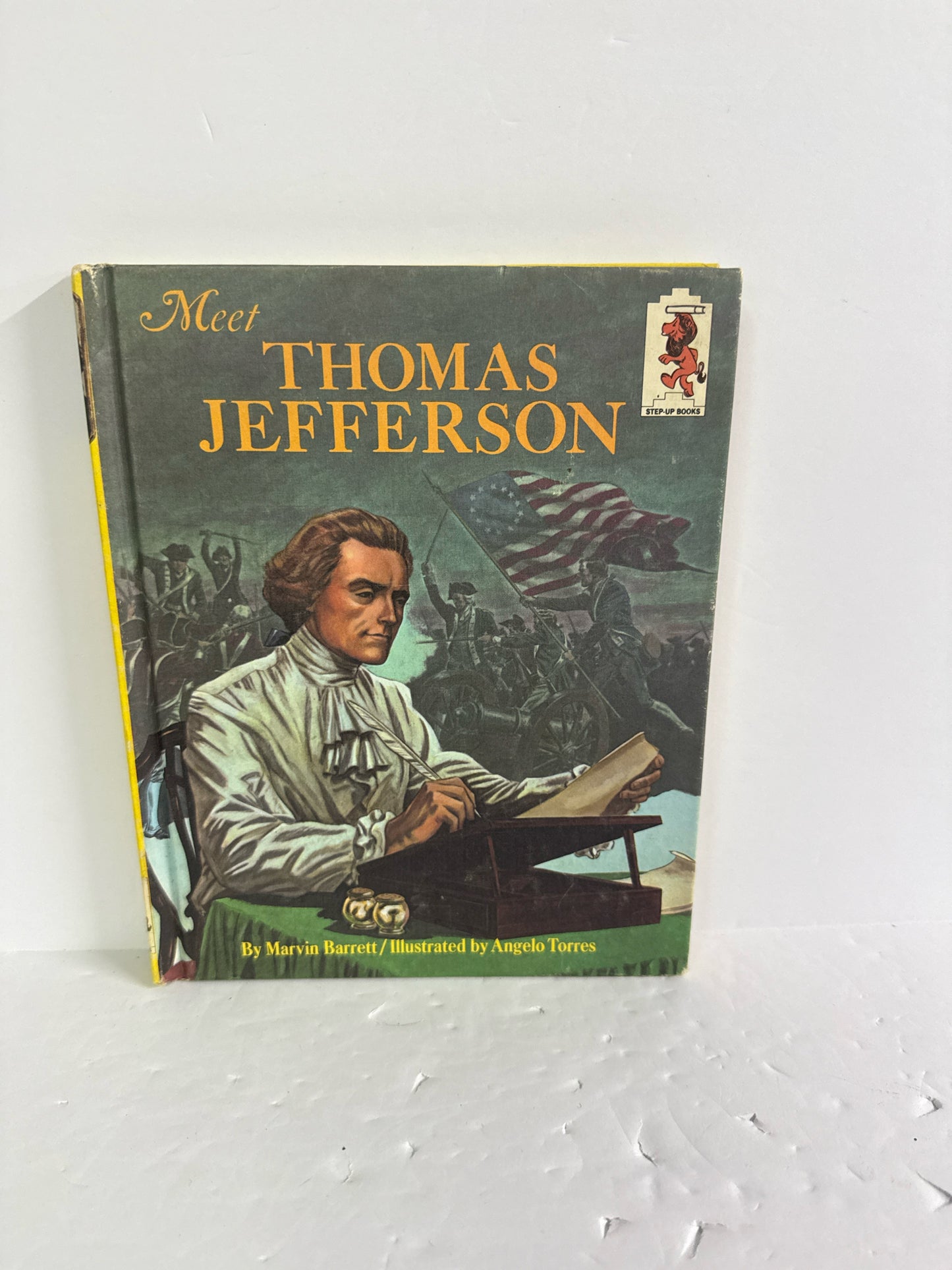 Meet Thomas Jefferson Random House Pre-Owned Marvin Barrett History Textbooks