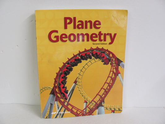 Plane Geometry Abeka Student Book Pre-Owned High School Mathematics Textbooks