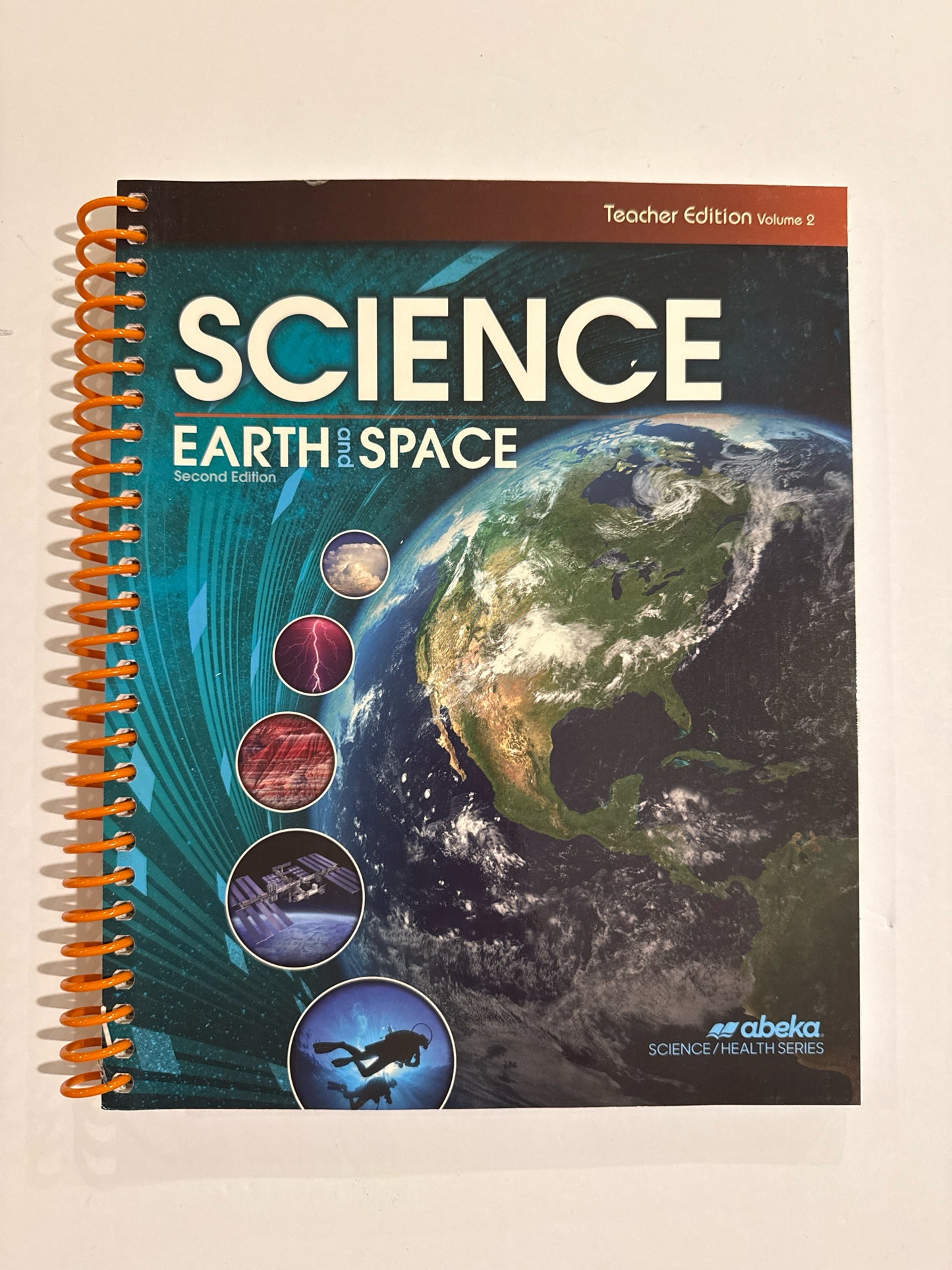 Earth and Space Abeka Teacher Edition  Pre-Owned 8th Grade Science Textbooks