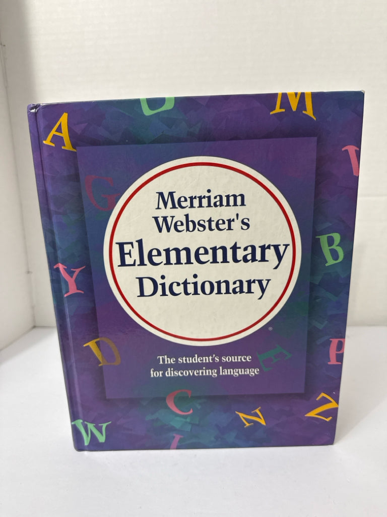 Elementary Dictionary Merriam Webster Pre-Owned Elementary Dictionaries