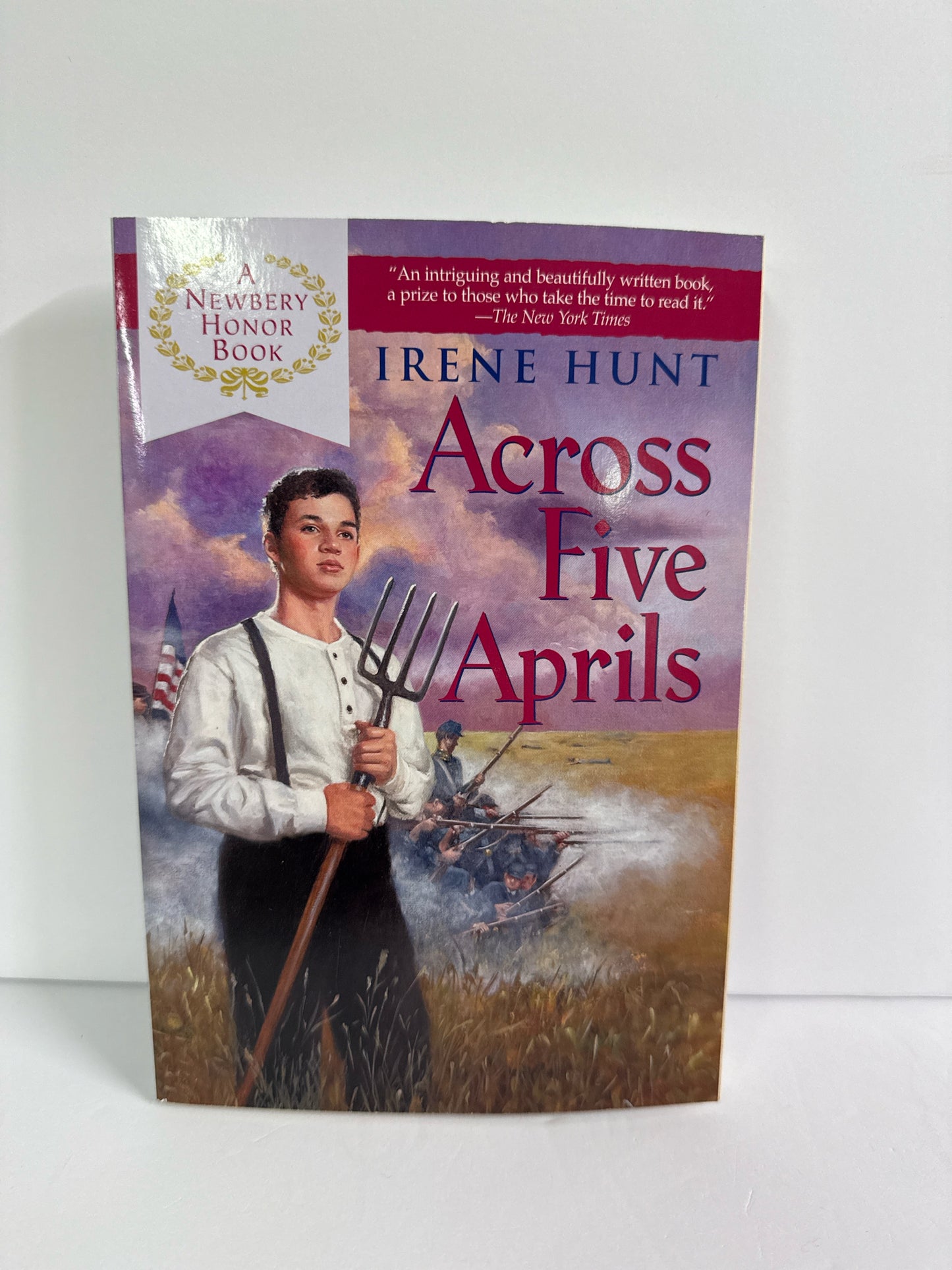 Across Five Aprils Random House Pre-Owned Irene Hunt Fiction Books