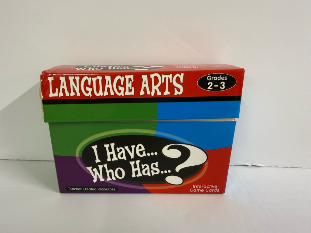 I Have...Who Has...? Teacher Created Resources Cards Pre-Owned Miscellaneous