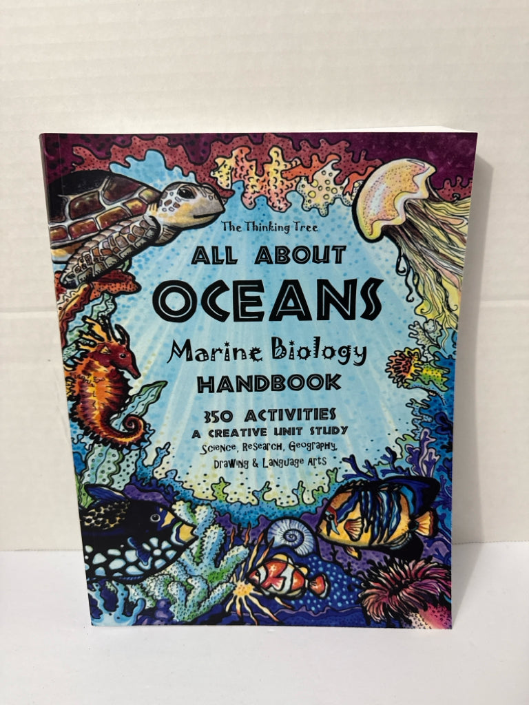 All About Oceans The Thinking Tree Handbook  Pre-Owned Charlotte Mason