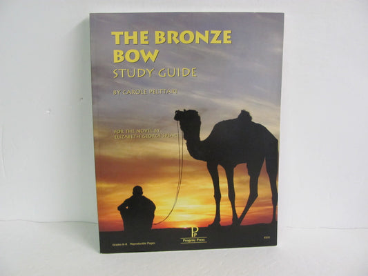 The Bronze Bow Progeny Press Study Guide - Pre-Owned Speare Fiction Books