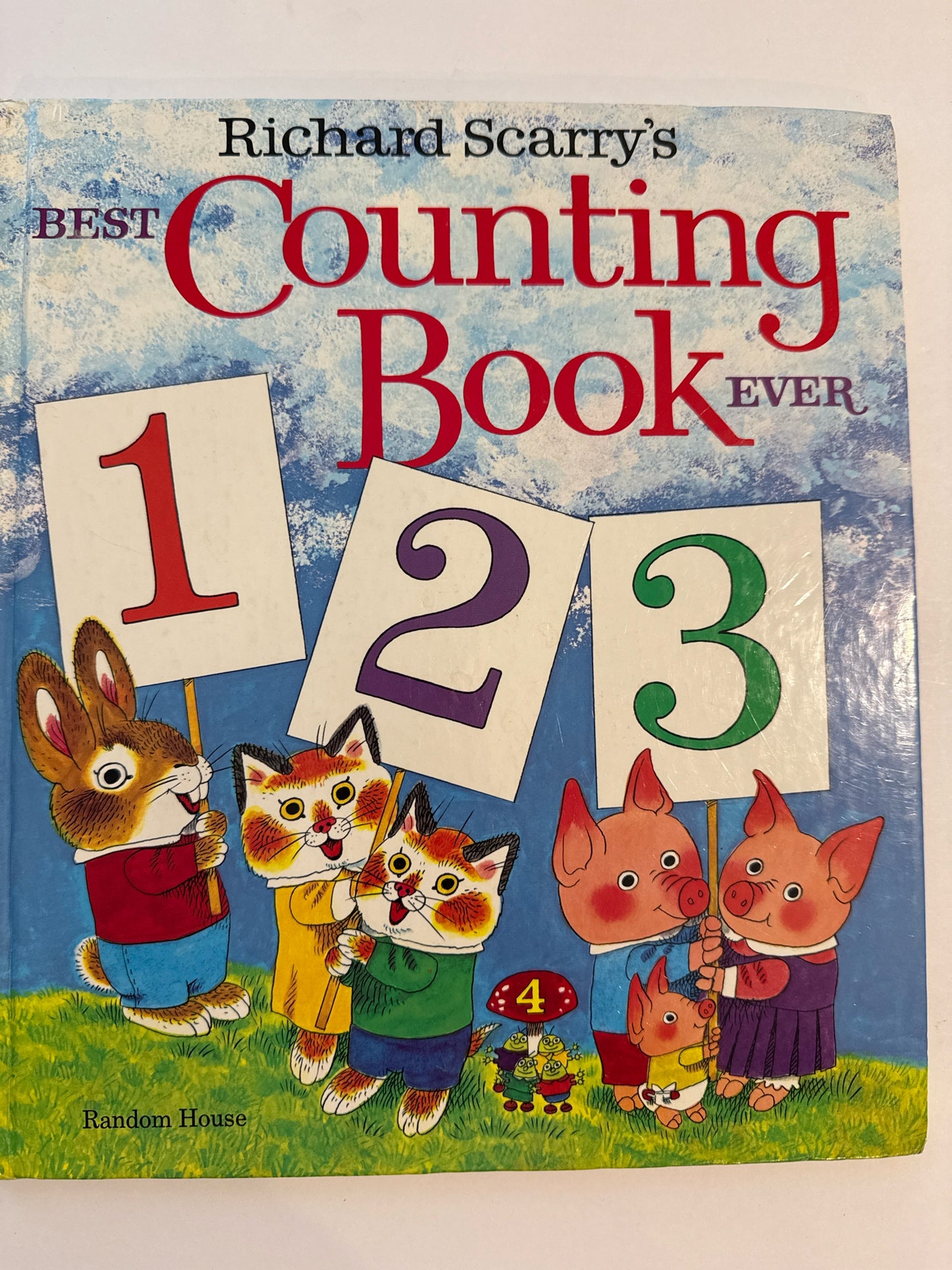 Best Counting Book Ever Richard Scarry Pre-Owned Elementary Children's Books