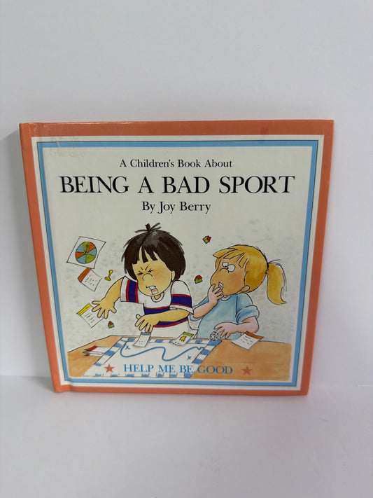 Being a Bad Sport Grolier Pre-Owned Joy Berry Christian & Devotion Books