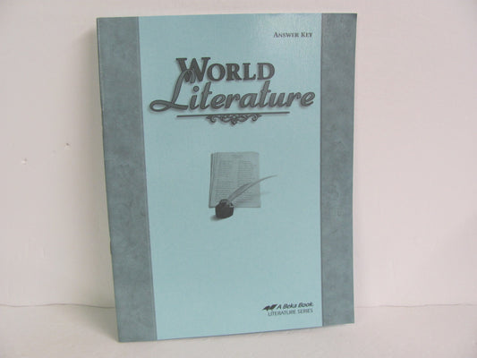 World Literature Abeka Answer Key  Pre-Owned 10th Grade Reading Textbooks