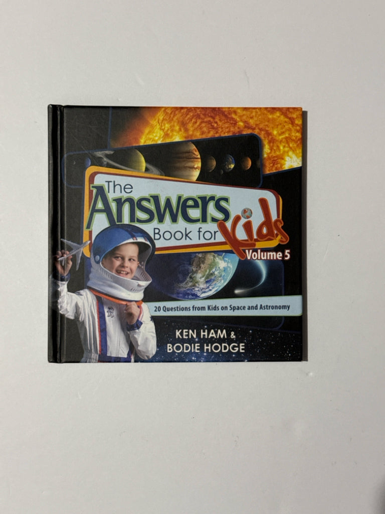 The Answers Book for Kids MasterBooks Pre-Owned Elementary Science Textbooks