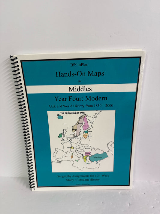 Hands-On Maps Year Four BiblioPlan New Elementary History Textbooks