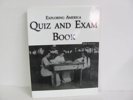 Exploring America Notgrass Quiz and Exam Book High School History Textbooks